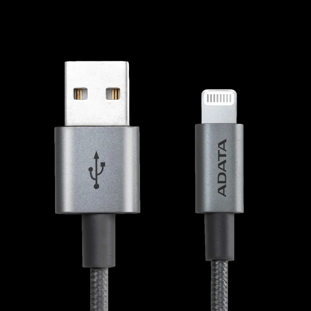 Cable Lightning a USB / Adata / iPhone / iPad / Mac / Aluminio / AMFIAL-1MK-CTI