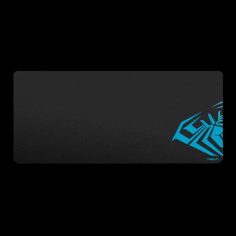 Mouse Pad AULA Wind MP-XL / 900x400x3mm / Superficie Speed / Base Antideslizante / Bordes Cosidos / Negro / MP-XL