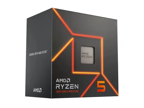 Procesador AMD Ryzen 5 7600, 6 núcleos, AM5, Radeon Graphics
