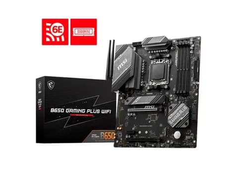 Tarjeta madre MSI B650 Gaming Plus WiFi, AM5, ATX, DDR5