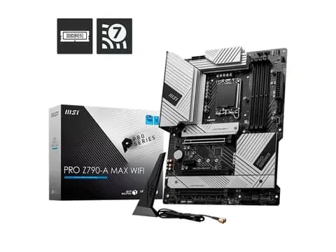 Tarjeta madre MSI PRO Z790-A MAX WiFi, LGA1700, ATX, DDR5