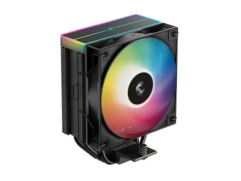 Disipador DeepCool AG400 BK ARGB V2, torre de aire