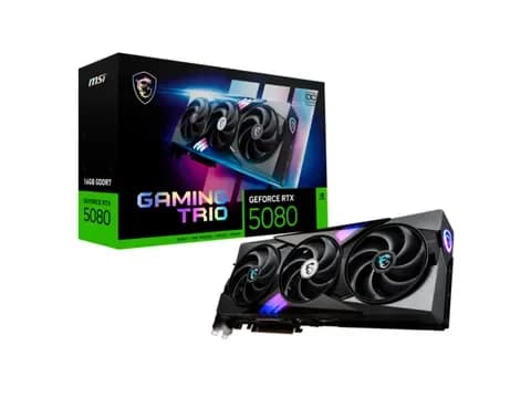Tarjeta de video MSI Gaming Trio GeForce RTX 5080 OC, 16 GB