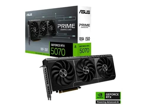 Tarjeta de video ASUS Prime GeForce RTX 5070 OC, 12 GB