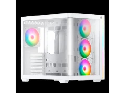 Gabinete Munfrost Hirow ARGB, panorámico ATX