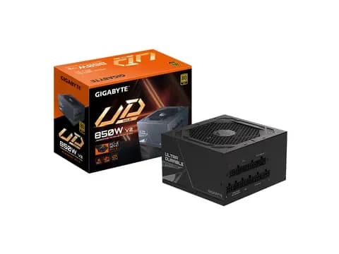 Fuente Gigabyte UD850GM PG5 V2, 850 W, 80 Plus Gold, ATX 3.1