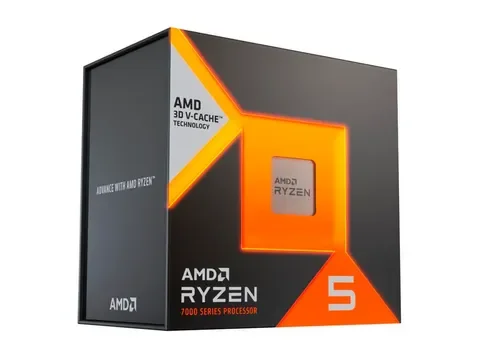 Procesador AMD Ryzen 5 7600X3D, 6 núcleos, AM5, 3D V-Cache