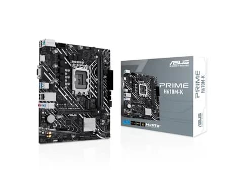 Tarjeta madre ASUS Prime H610M-K, LGA1700, Micro-ATX, DDR5