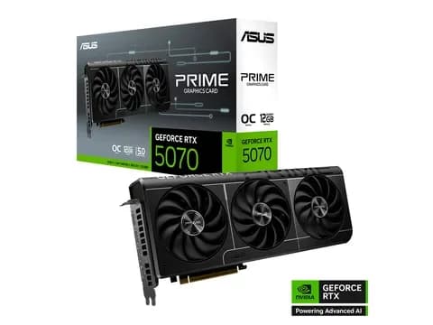 Tarjeta de video ASUS Prime GeForce RTX 5070 OC Edition, 12 GB