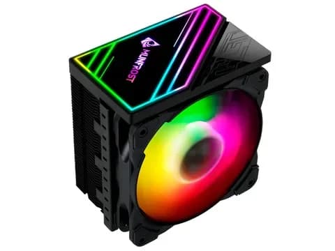 Disipador Munfrost Cold Wind RGB, torre de aire de 120 mm