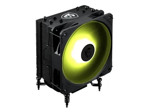 Disipador MSI MAG CoreFrozr AA13, torre de aire, negro