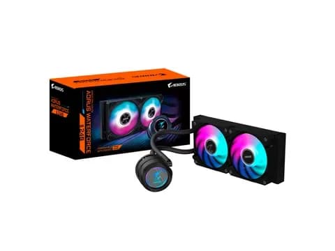 Enfriamiento líquido Gigabyte AORUS Waterforce II, radiador de 240 mm