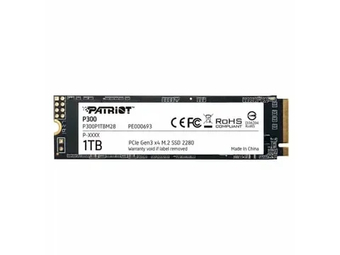 Unidad SSD Patriot P300 1 TB, NVMe PCIe 3.0