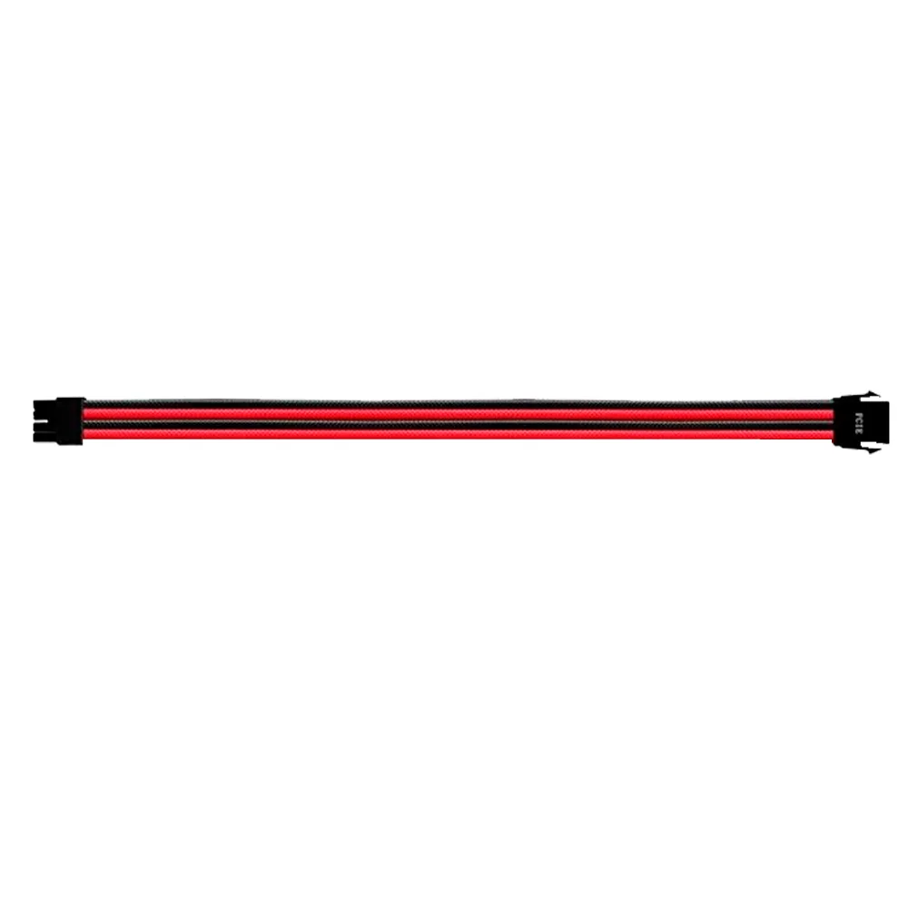 Eagle Warrior Extension para Fuente de Poder / PCI-e 6 Pin/ Rojo-Negro