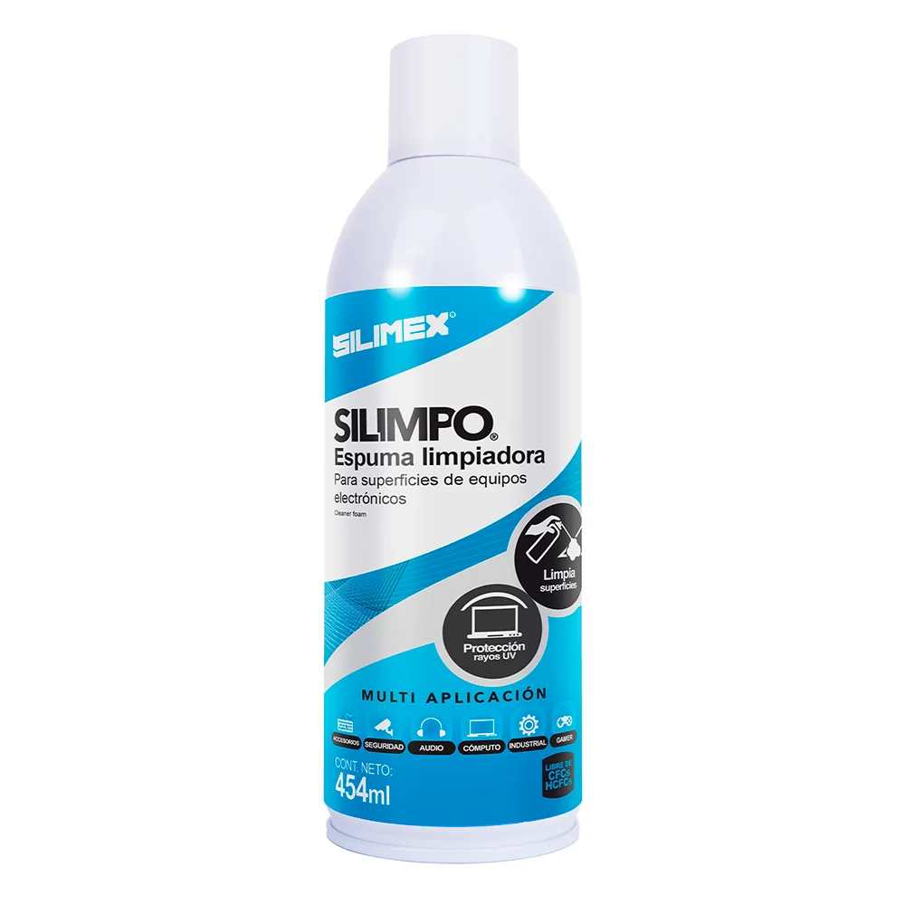 Espuma Limpiadora para Gabinetes Silimpo 454ml