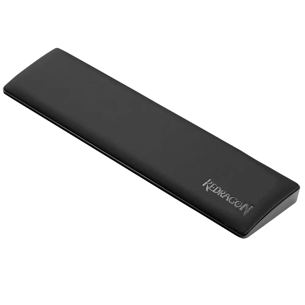 Reposamuñecas Redragon Meteor Grande / Memory Foam / Cuero Durable / Anti derrape / 435 X 73 X 20mm / Solo web
