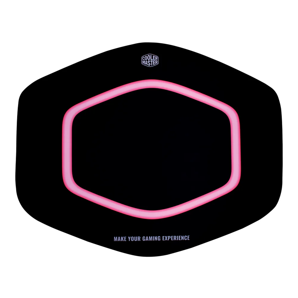 Tapete Para Silla Gamer Cooler Master FM510 Halo / 1400x1105x3mm / Grosor 3mm / Negro/Rosa / CMI-FM510H