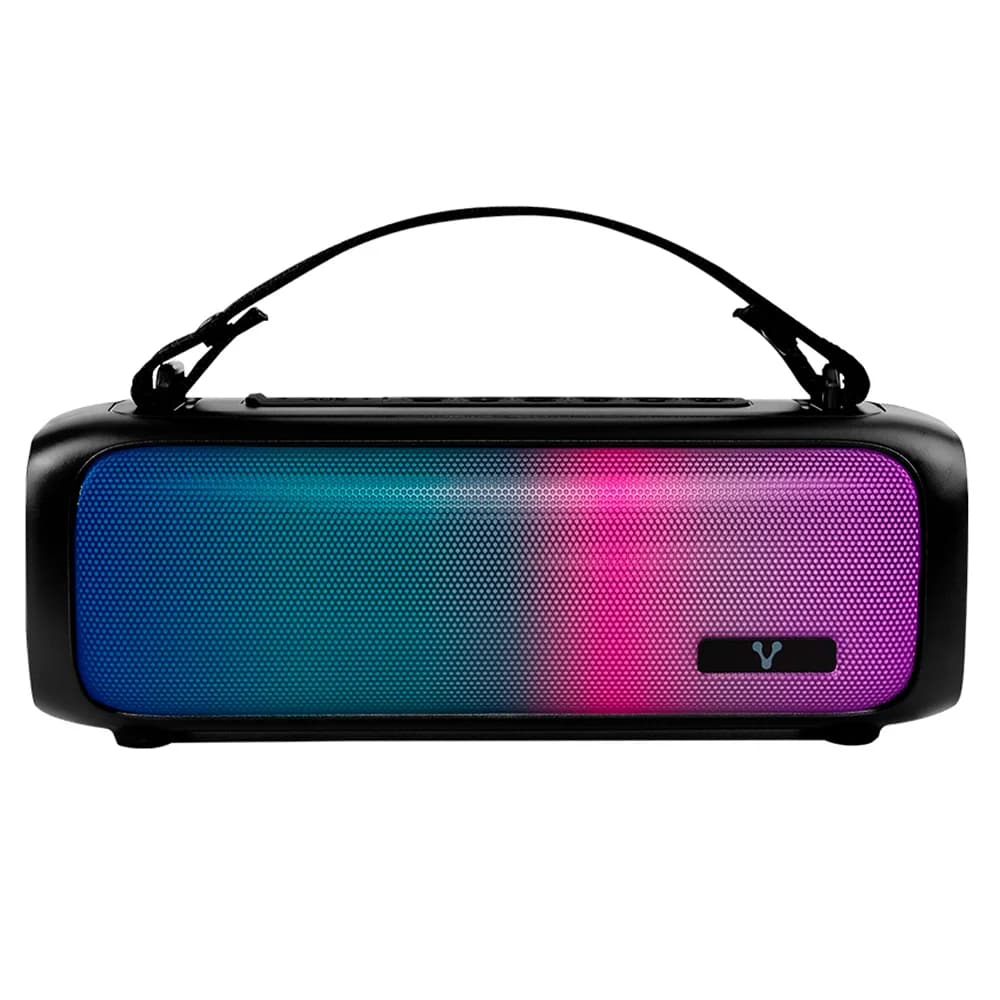 Bocina Portátil Vorago BSP-260 / Inalámbrica / Iluminación RGB / BSP-260