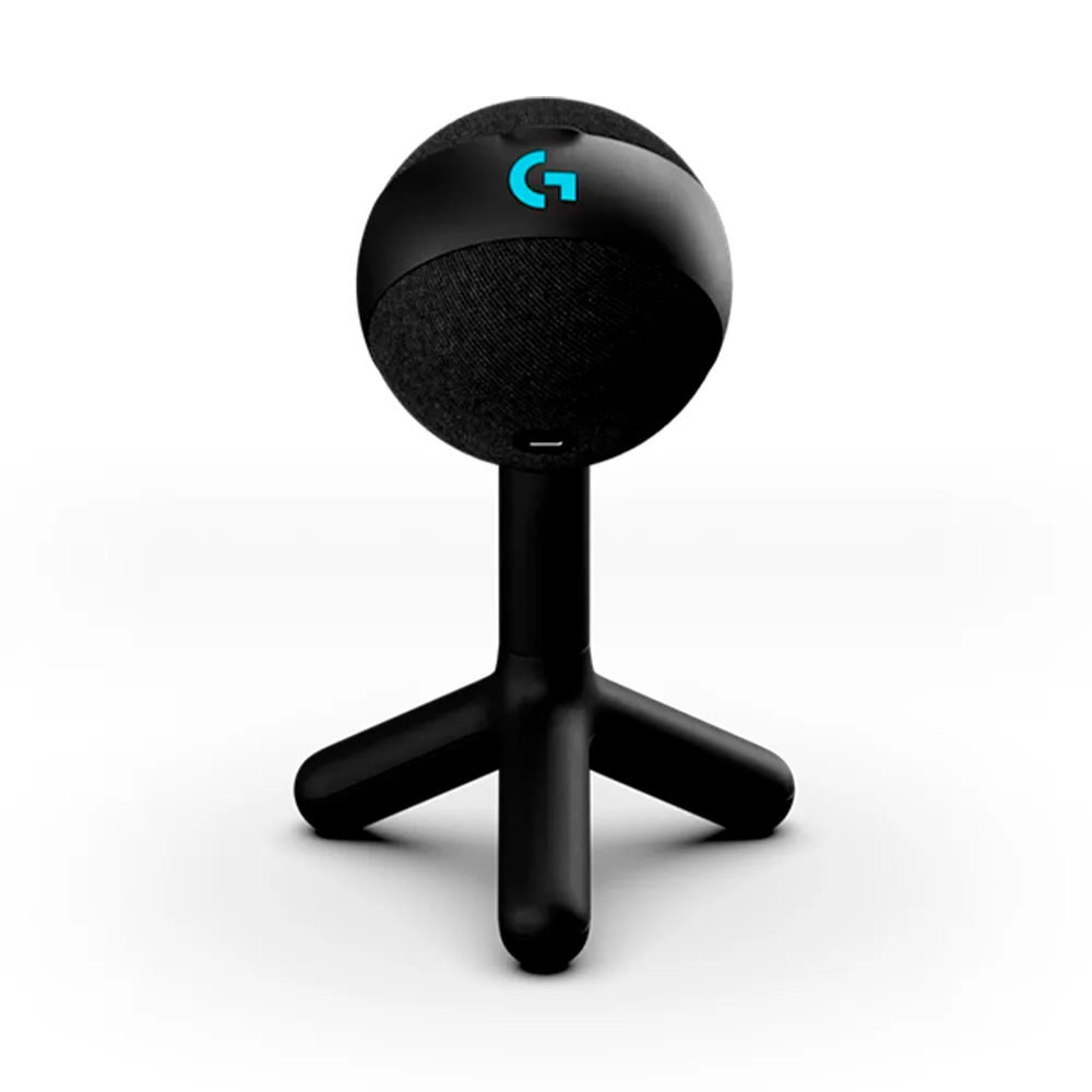 Micrófono USB Logitech G YETI ORB / RGB LIGHTSYNC / Condensador / Negro / 988-000550
