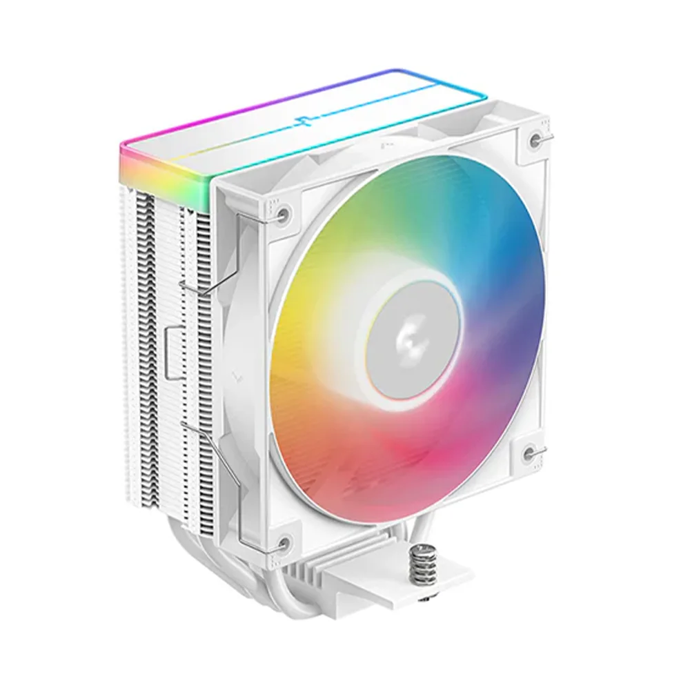 Disipador CPU DeepCool AG400 WH ARGB V2 / 120mm / 500-2100RPM / Blanco / R-AG400-WHAMMN-GJD / PROMOFUT
