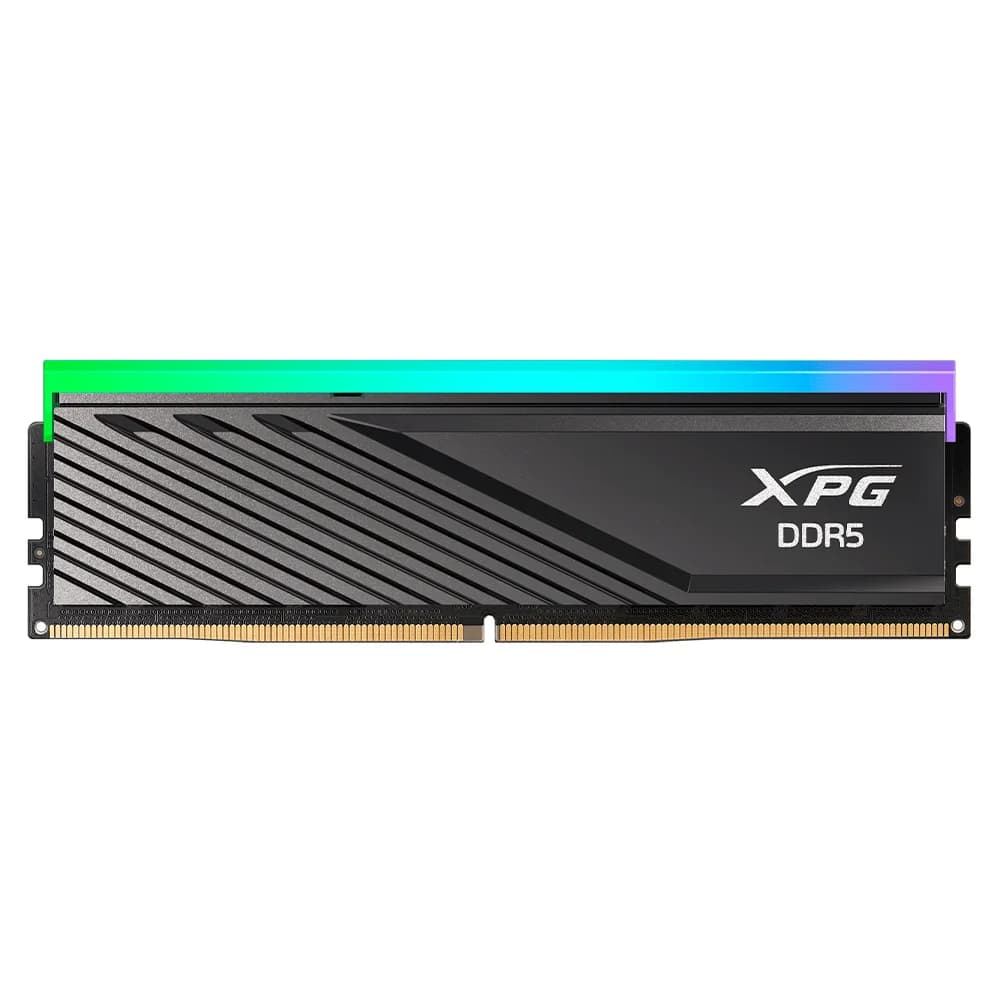 Memoria RAM XPG Lancer Blade RGB DDR5 / 6000MHz / 16GB / Non-ECC / CL48 / XMP / Negra / AX5U6000C4816G-SLABRBK / EXPO incompatible con Ryzen 8000 series