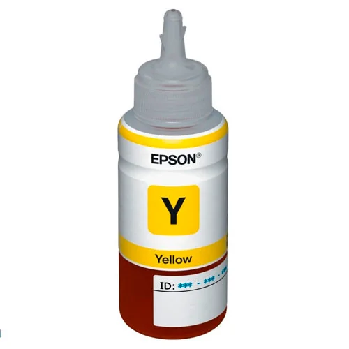 Botella de Tinta Original Epson Ecotank Amarillo para Serie L (L110/L210/L350/L355/L555 etc) / T664420-AL