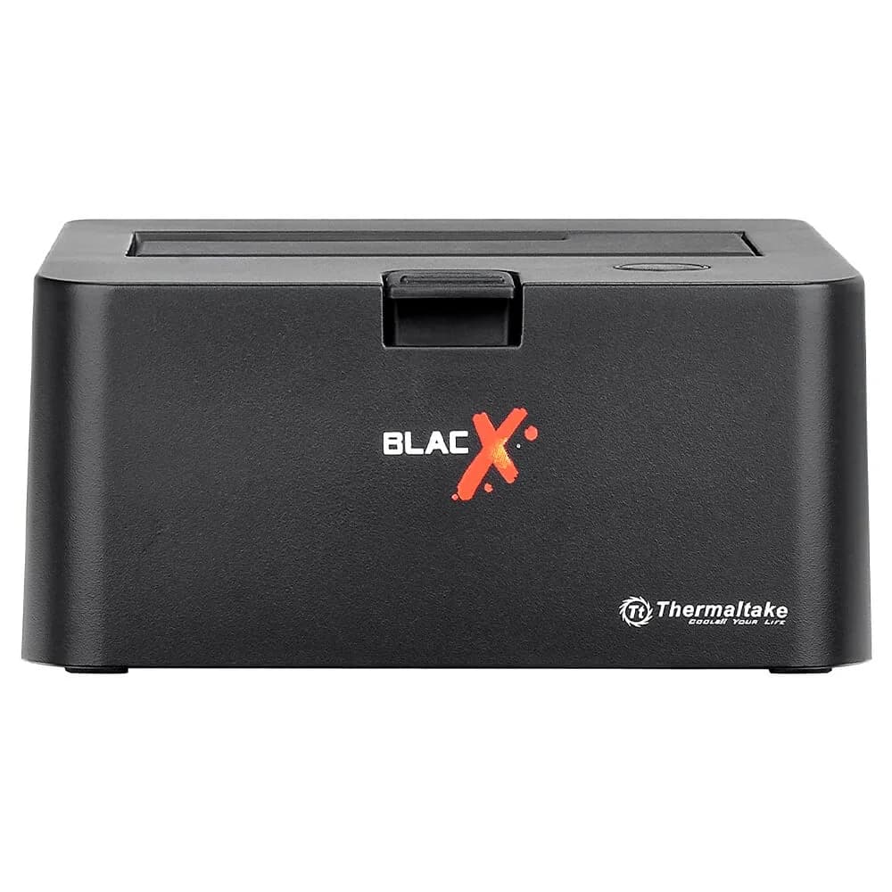 Docking Station Thermaltake BLACX HDD / HDD (2.5'' y 3.5'') / SSD / SATA a USB 3.0 / Plug and play / ST0005U-C