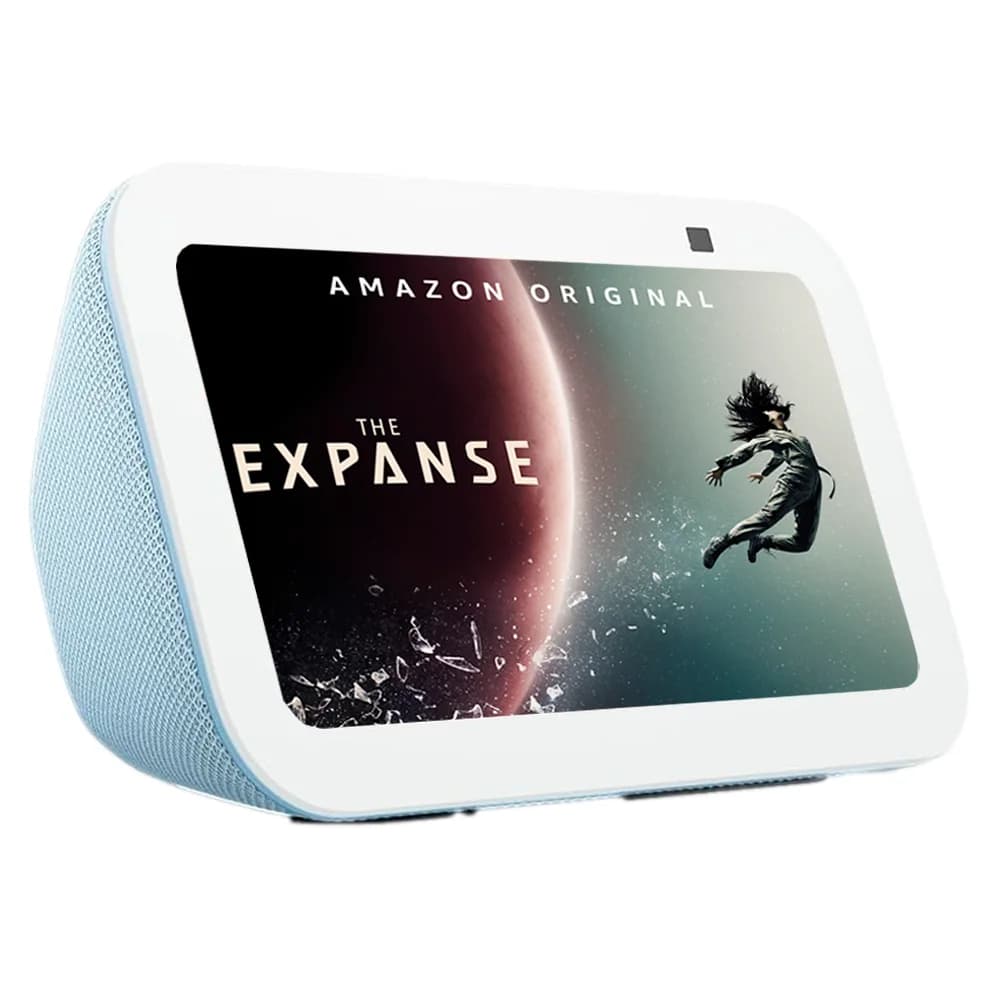 Amazon Echo Show 5 (3.ª generación, modelo de 2023) / Pantalla inteligente con graves más profundos y sonido más claro / Cloud Blue / H97N6S