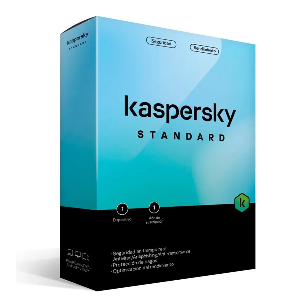 Kaspersky Standard / 1 Dispositivos / 1 Año / Windows/Mac / TMKS-401