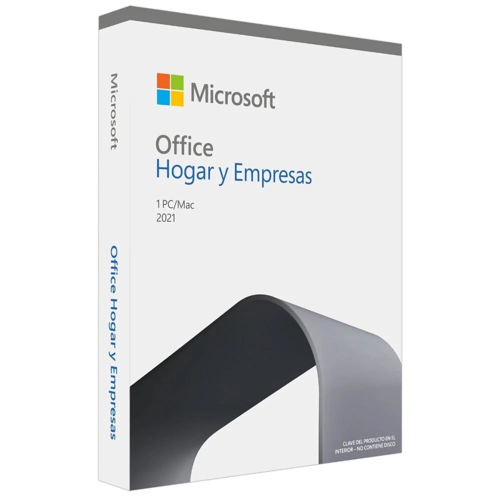 Licencia Microsoft Office Hogar y Empresas 2021 Licencia Perpetua - Español 1 PC/Mac - T5D-03551