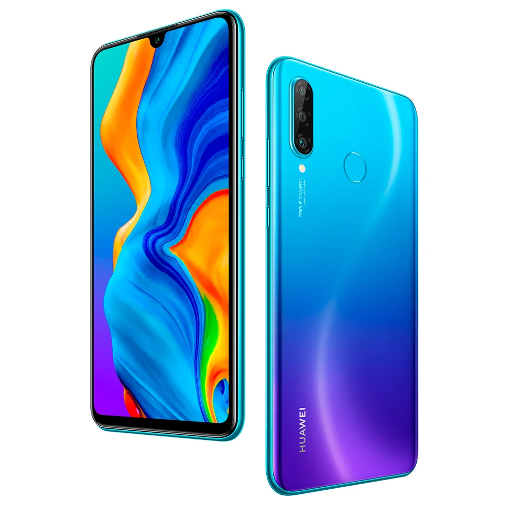 Smartphone Huawei P30 Lite Blue / 4GB - 128GB / Android 9 / 24Mpx -8Mpx - 2Mpx - Frontal 32Mpx / MAR-LX3A