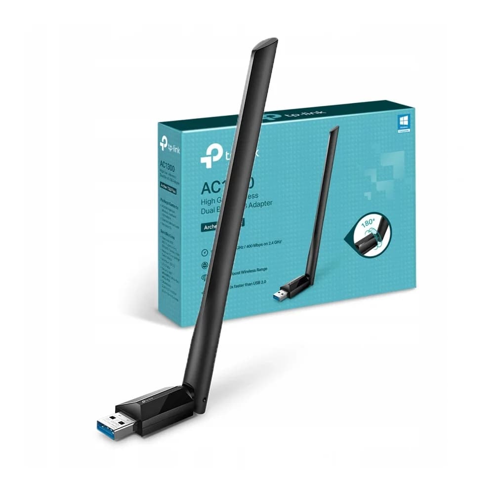 Adaptador USB Wifi TP-LINK Archer T3U PLUS / AC1300 / 1 Antena