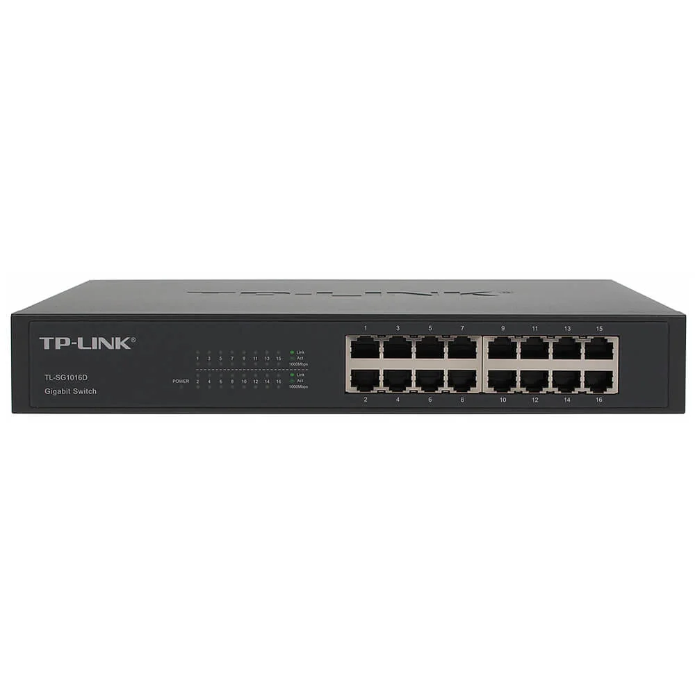 Switch de 16 Puertos Gigabit / TP-LINK TL-SG1016D