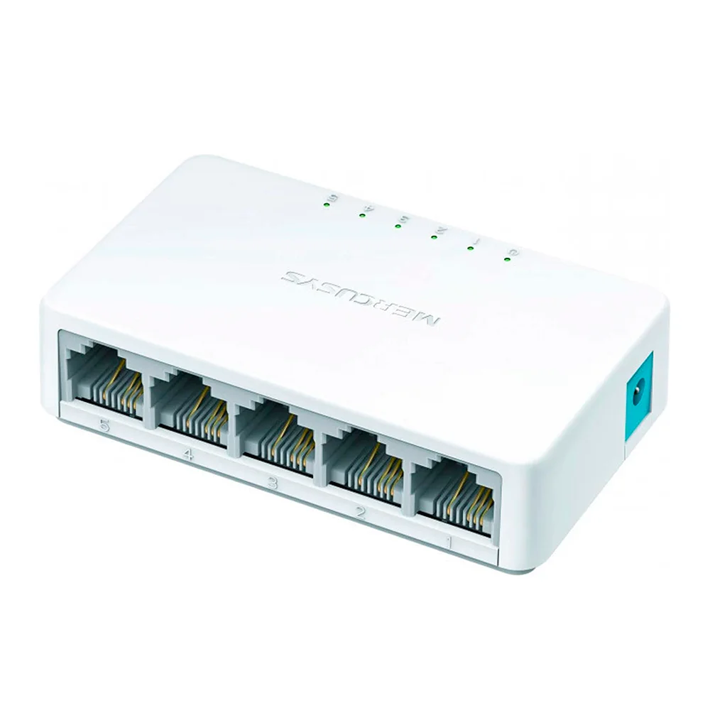 Switch de Escritorio Mercusys MS105 / De 5 Puertos / 10/100 Mbps / MS105