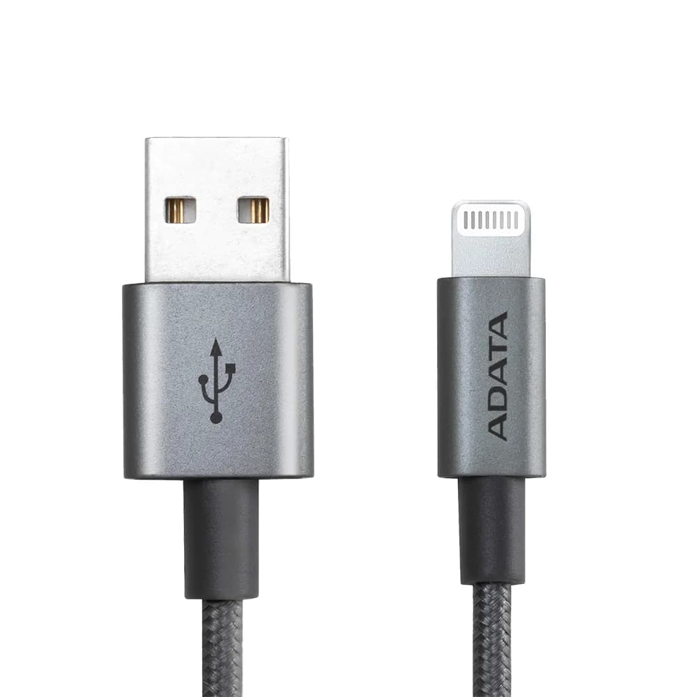 Cable Lighting a USB / Adata / Iphone / Ipad / Mac / Aluminio / AMFIAL-1MK-CTI