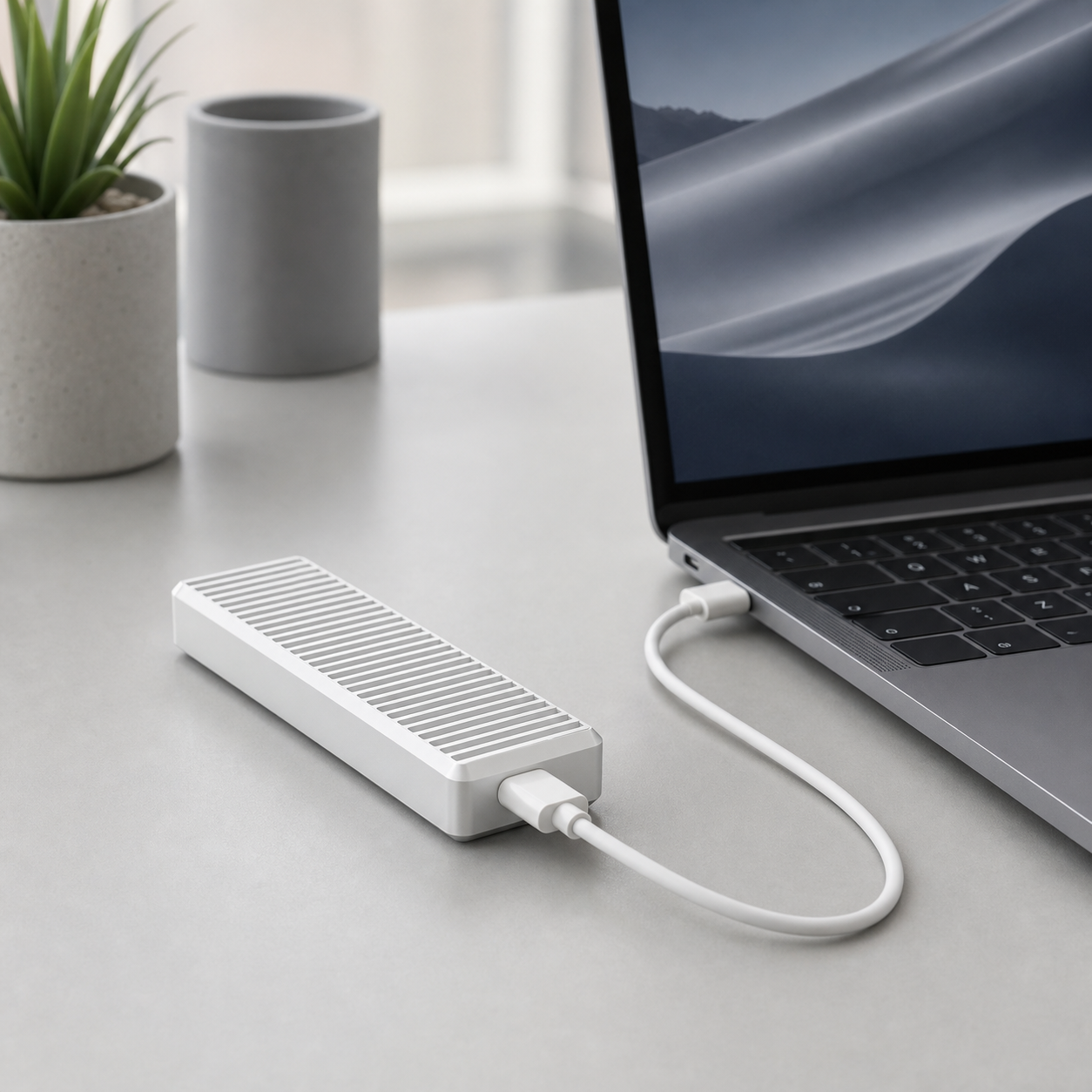 Enclosure SSD M.2 NVMe ASUS ROG Strix Arion / USB 3.2 Gen 2 (10Gbps) / RGB Aura Sync / Blanco / ROG STRIX ARION/WHT/G/AS miniatura 5